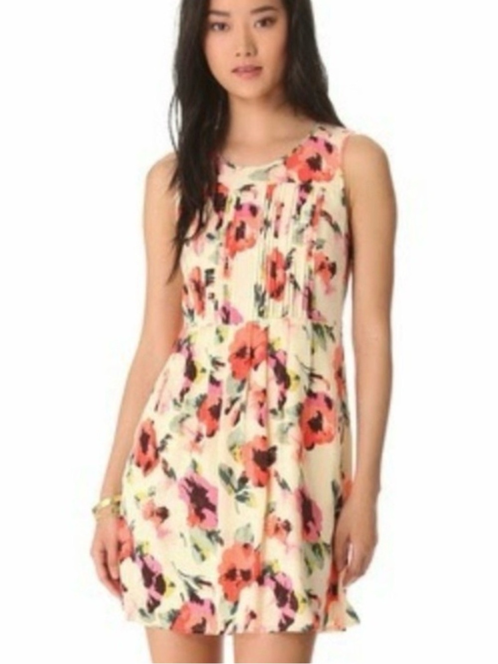 MADEWELL silk sleeveless dress, size 4